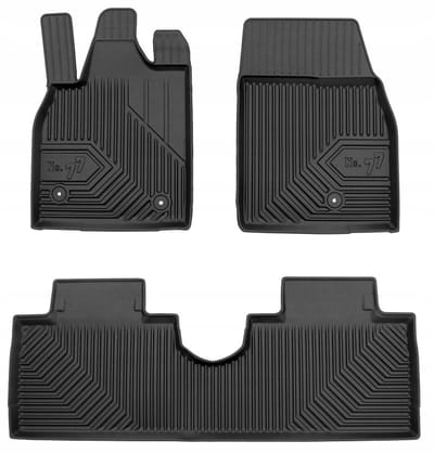 **FROGUM No.77 - Automatten - Ford Mustang Mach-E automat - Perfecte pasvorm - Verhoogde rand 4 cm - Geurloos TPE
