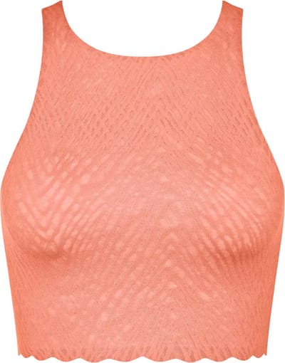 Sloggi Women ZERO Feel Bliss Crop Top (1-pack) - dames korte top - licht abrikoos