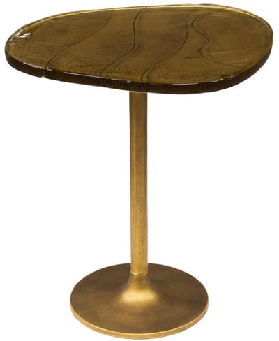 Fraaai - Benny bijzettafel M - goud antiek finish