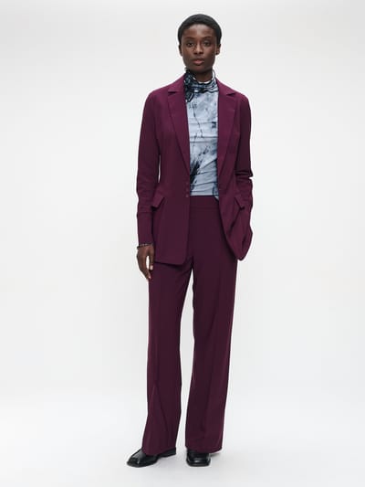 Viena blazer technical jersey | Cherry - Cherry / S