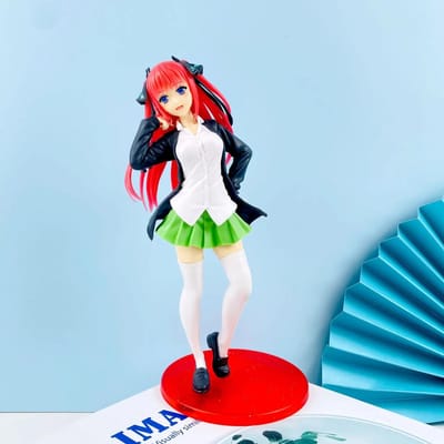 5Stijl Anime Figuur Ichik 18CM Schooluniform The Quintessential Quintuplets Model Poppen Speelgoed Perfect Cadeau Collec Nakano Nino Miku No box