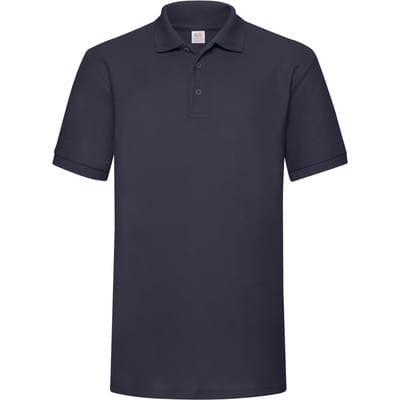 Fruit of the Loom Heren 65/35 Zwaargewicht Poloshirt (Deep Navy)