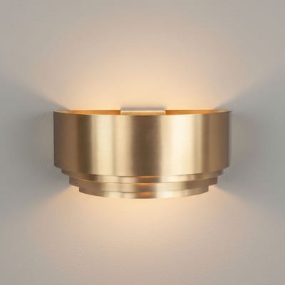 Wandlamp | 30 cm | Sofia/elena | E14 | messing | aluminium metaal | design moderne trendy decoratieve verlichting