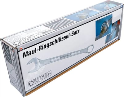 BGS Steekringsleutelset - XXL - 34 - 50 mm - 11 delig