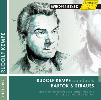 Radio-Sinfonieorchester Stuttgart Des SWR, Rudolf Kempe - Rudolf Kempe Conducts Bartók & Strauss (CD) (Remastered)