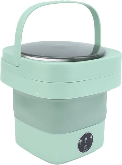 Mini Wasmachine 11L - Draagbare Automatische Wasmachine voor Ondergoed en Groenten - Ideaal voor Appartementen en Studentenhuisvesting 100-240V