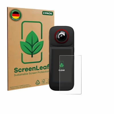 2 Stuks Screenprotector voor Labpano PanoX V3 360° - Hoogwaardige Beschermfolie transparant
