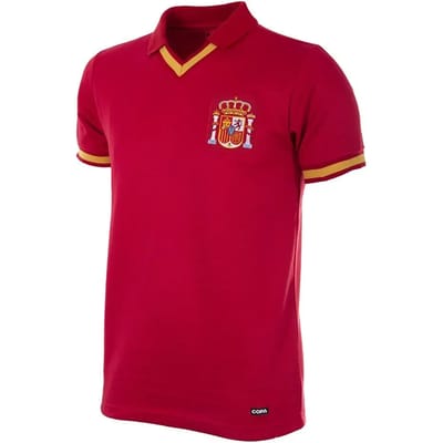 COPA Football - Spanje 1988 - Retro voetbalshirt - Heren - S - Rood