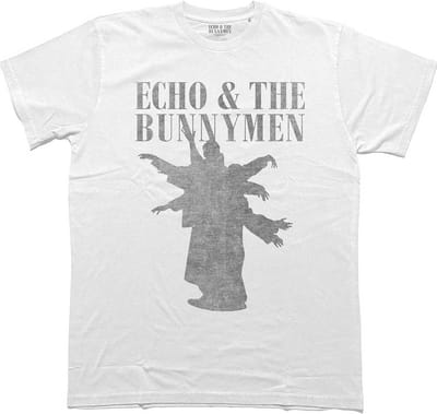 Echo & The Bunnymen - Silhouettes Heren T-shirt - XL - Wit
