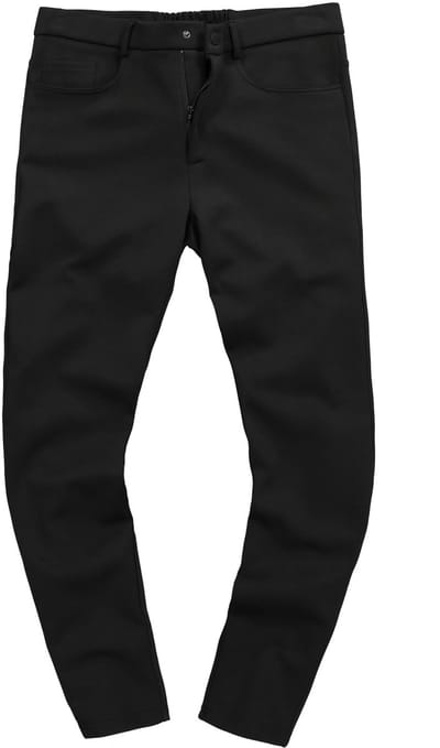 JP 1880 - Heren - Jersey broek 5-pocket FLEXNAMIC® business - Zwart - Maat 3XL