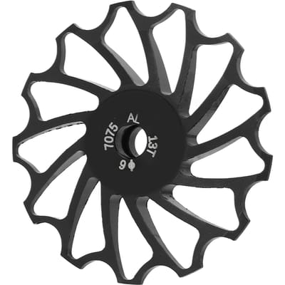 Mountainbike Achterderailleur Katrol Metaal Keramisch 13T Fiets Geleiderol Spanningwiel Goud