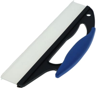 Protecton Autodroger – Voor verwijderen van condens of regendruppels - Extra breed siliconen blad – Breedte 5 cm – Lengte 30cm – Veilig voor alle oppervlakken – Antislip handgreep