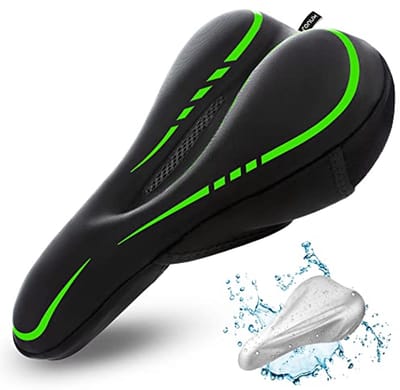 Comfortabel fietszitkussen met Memory Foam en Gel voor pijnvrije ritten