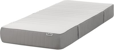 HAPPINESS - Gelschuimmatras stevig - Wit - 80 x 200 cm - Polyester