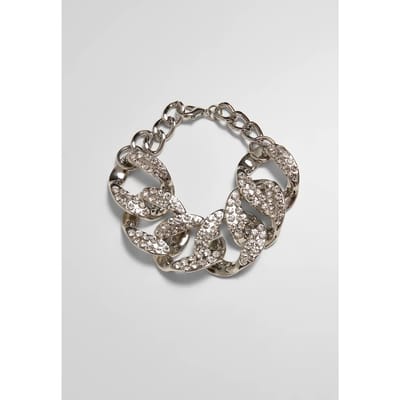 Urban Classics - Statement Armband - L/XL - Zilverkleurig