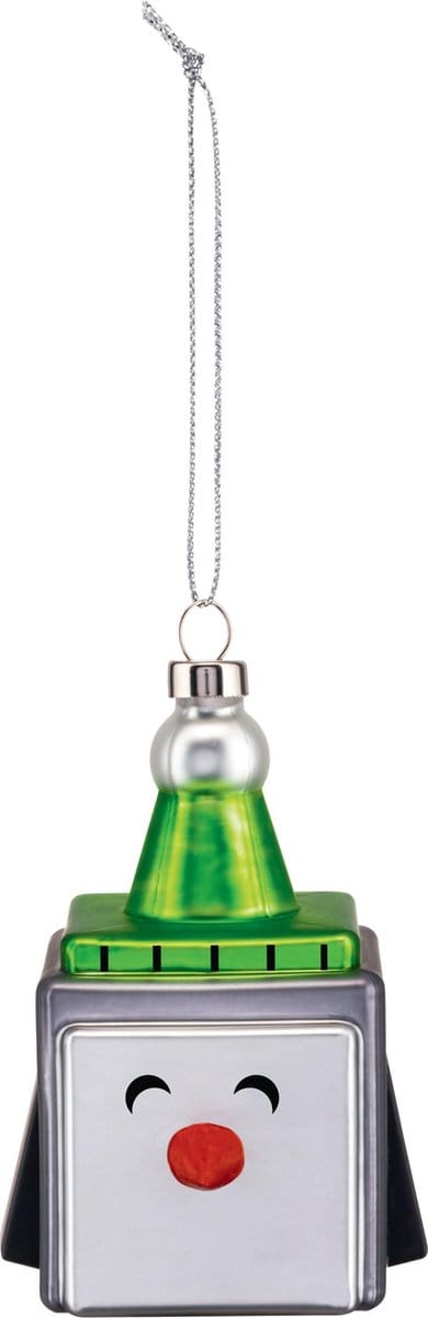 Alessi Kerstbal Le Palle Quadrate - Cubik Penguin - GJ02/5 - door Marcello Jori