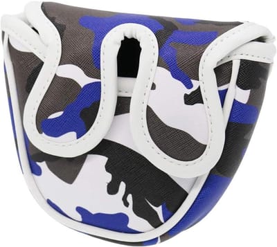 Golf Putter Cover - Mallet Hoes - Club Beschermen - Magnetische Sluiting - 17 cm - Camouflage