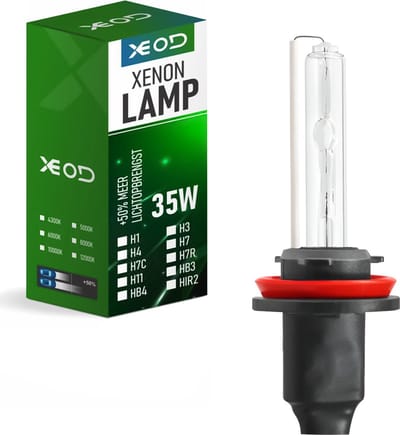 XEOD H8 H9 H11 8000K Xenon Vervangingslamp - lampen – Auto Verlichting Lamp – Dimlicht - Mistlicht - Grootlicht - 1 stuks – 35W – 12V