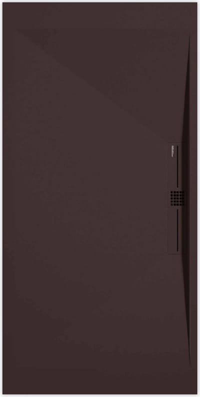 Sanifun douchebak Stone Side Chocolate Smooth 1300 x 900 P