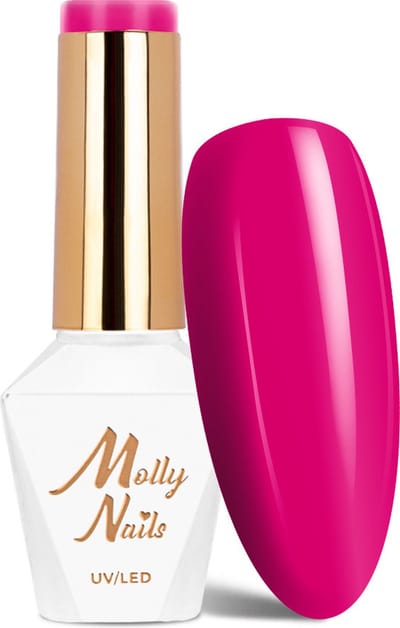 Molly Nails Flamingo - Gel Nagellak - Botanical Elodie Neon - HEMA/Di-HEMA Vrij - 8g