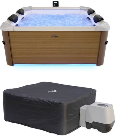 Mspa Spa Oslo Amber - Opblaasbare jacuzzi met hydromassage voor 6 personen