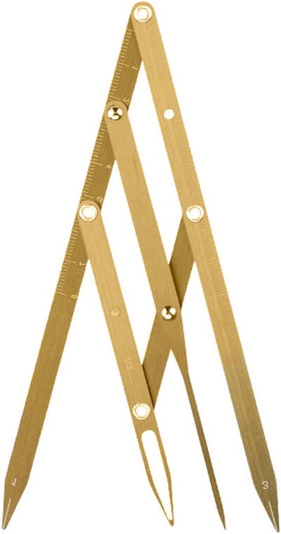 Wenkbrauwliniaal Roestvrij Staal voor Precieze Permanente Make-up Plaatsing
