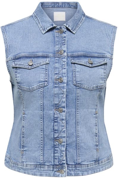 ONLY CARMAKOMA - CARWESPA WEST DNM PIM619 NOOS Dames Gilet