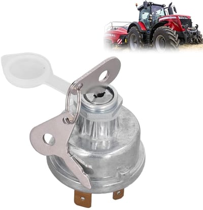 Contactslot Tractor - Ontstekingsschakelaar Starter - Starten Elektrisch Systeem - Vervanging Origineel Ontwerp - 3 Stuks - Zwart