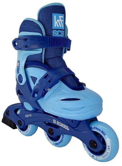 Krf School Adjust Sck-01 Kinder Rolschaatsen Blauw EU 26-30 Jongens,Meisjes