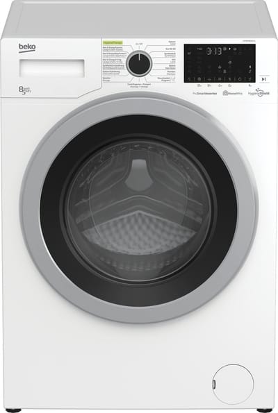 Beko HTV8736XSHT1 Was-droogcombinatie Vrijstaand Voorbelading Wit D