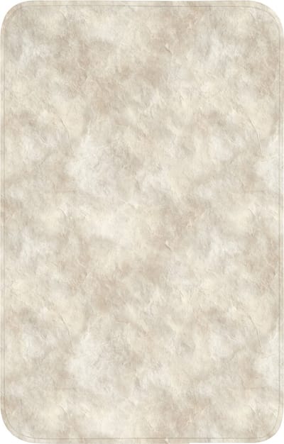 WC mat 50x80 cm - Antislip - Beige - Reliëfstructuur - Natuursteen - Toiletmat - Vloermat - Douchemat - Toilet tapijt - Toiletmatten