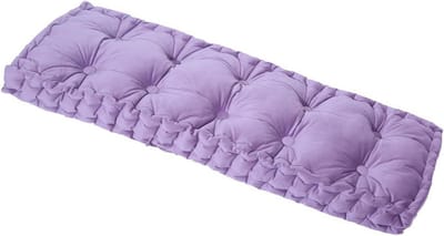 Bankkussen - Zitkussen - Buiten Ontspannen - 10 cm dik - 190x50cm - Paars
