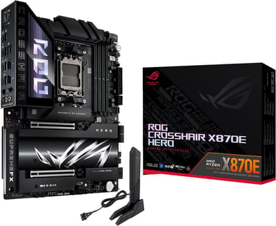 ASUS ROG CROSSHAIR X870E HERO - Moederbord - Socket AM5 - ATX - AMD X870E chipset