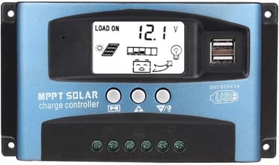 MPPT Solar Laadregelaar 40A - 12V/24V Automatische Batterij Oplader met LCD Display
