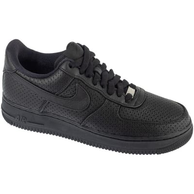Nike Air Force 1 Low, Unisex, Zwart, Sneakers, maat: 36