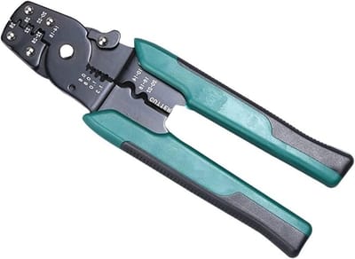 Krimptang Multifunctioneel - Draadstripper Tang - Klusjes Thuis - Roestwerende Behandeling - 1 Stuk - Zwart