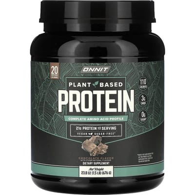 Onnit, protéine végétale, chocolat, 1,5 lb (676 g)