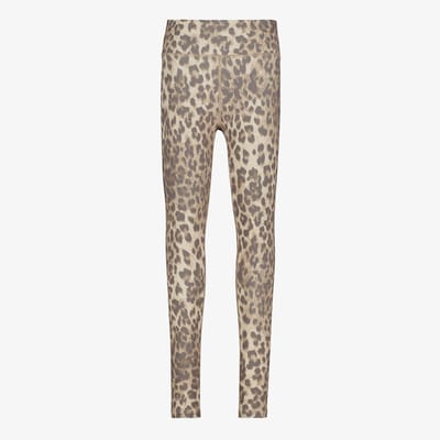 Osaga meisjes sportlegging met panterprint beige - Maat 116