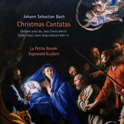 La Petite Bande & Sigiswald Kuijken - Johann Sebastian Bach: Christmas Cantatas BWV 91 & BWV 151 (LP)