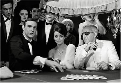 James Bond Thunderball Casino Print 80x60cm