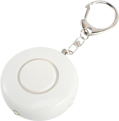 Noodalarm Sleutelhanger - Persoonlijk Alarm - Veiligheid Vergroten - 125db Geluid - 5x5 cm - Zwart