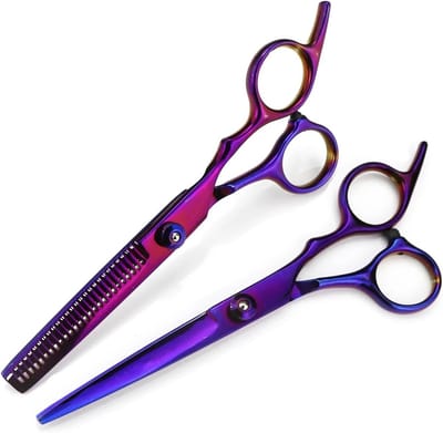 Tondeuse Schaar Set - Haarknip Set Kapper - Professioneel Knippen - Roestvrij Staal - 6 inch - Kleur 1