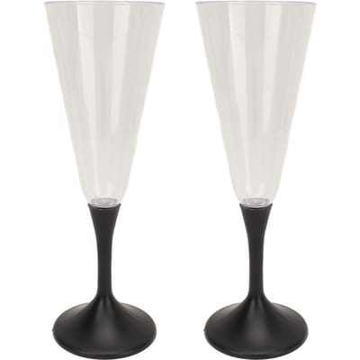 2 STUKS Gloeiend Champagneglas Bar Nachtclub Kleurrijk Oplichtend Wijnglas ABS Cocktailglas white