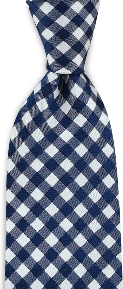 We Love Ties - Stropdassen - Stropdas Central Park - donkerblauw / wit