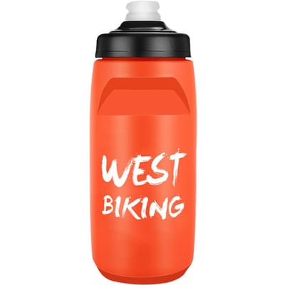 Zachte bekers van polypropyleen Sportfles met grote capaciteit Waterbeker voor buiten Hardlopen Fietsen Wandelen 620ML