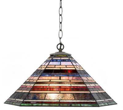Tiffany Hanglamp Industrial large - Art Deco Trade