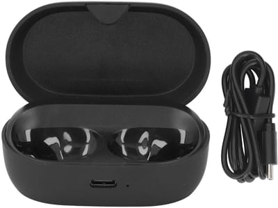 Dailygoods - Draadloze Oplaadcassette - Vervangende Oplaadhoes - 600 MAh - USB-oplaadhoes - Indicatielampje - Geschikt voor 7 Pro en 7 Active - Zwart
