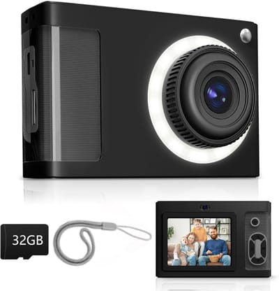 White-Label® Fotocamera - Fototoestel - Rijstwafel Bewaarbus - Beschuitbus - Ontbijtkoek Bewaardoos