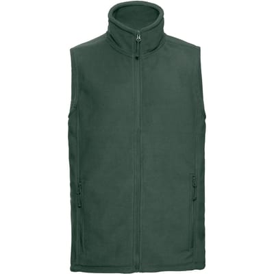 Russell Heren fleece gilet voor buiten (Fles)