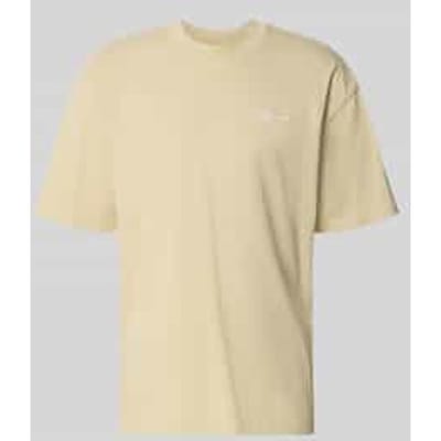 oversized fit T-shirt met gestikt logo
